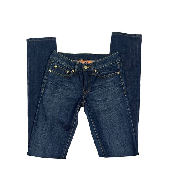Tory Burch Lowrise ‘Ivy’ Super Skinny Jeans - Picture 1 of 6